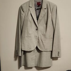 Women's Suit Set with Blazer & Skirt